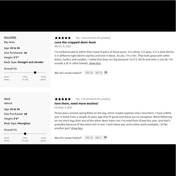 NWT J. Crew Billie Demi-Boot Crop Jean in Ocean Wash - Picture 3 of 6